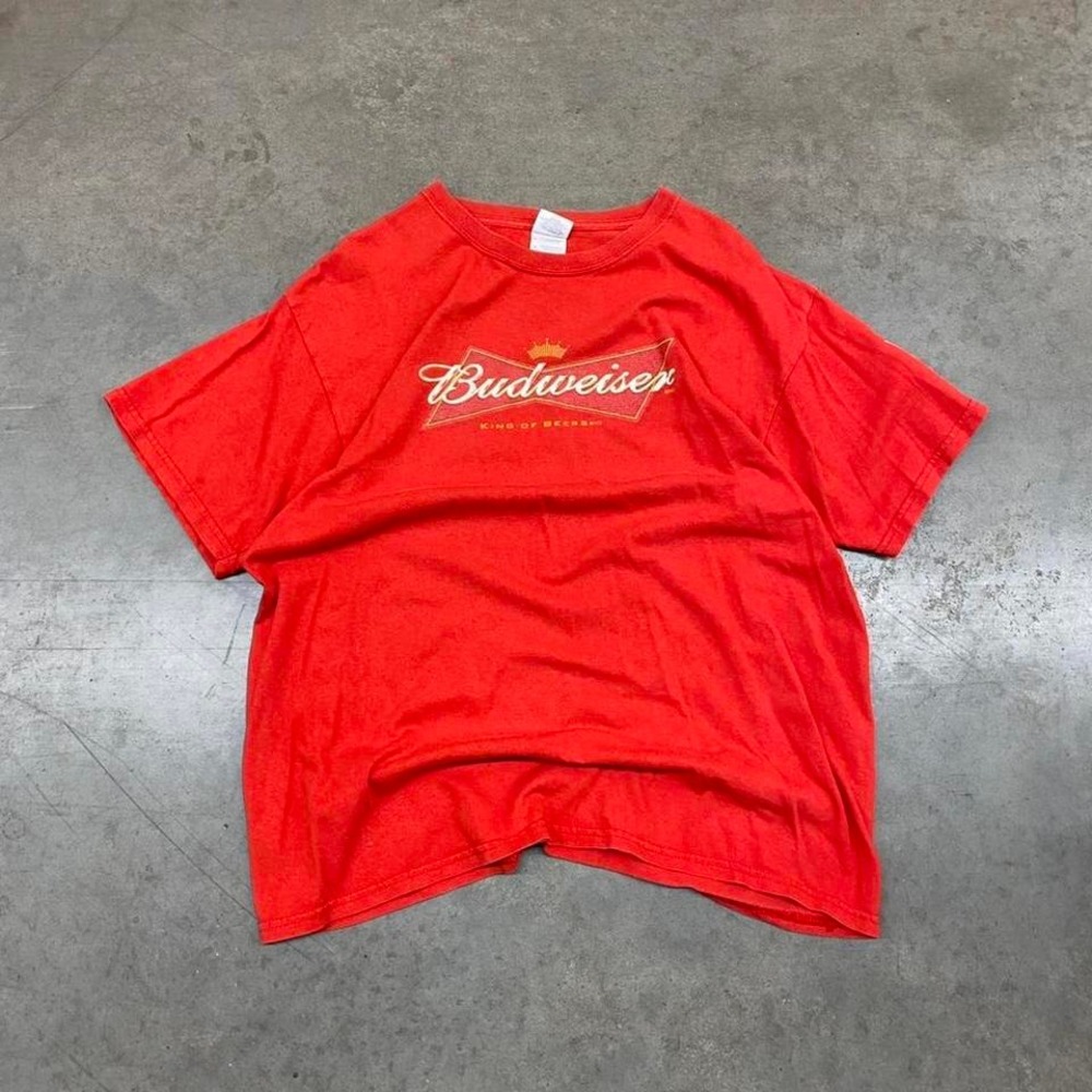 Budweiser x NFL Y2K shirt Mens Size L‎